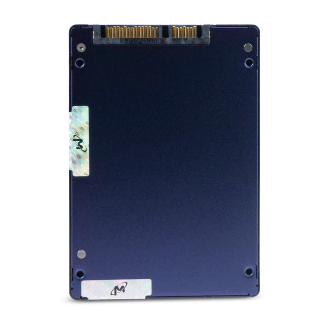 Alt view image 5 of 7 - HP/Micron 3.84TB MTFDDAK3T8TCB 2.5 DWPD SATA 6 Gb/s 3D TLC 2.5" Enterprise SSD