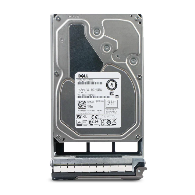 Alt view image 2 of 7 - Dell 6TB 7.2K RPM SATA 6Gb/s 512e 3.5" Enterprise PowerEdge HDD 0KP22D G13