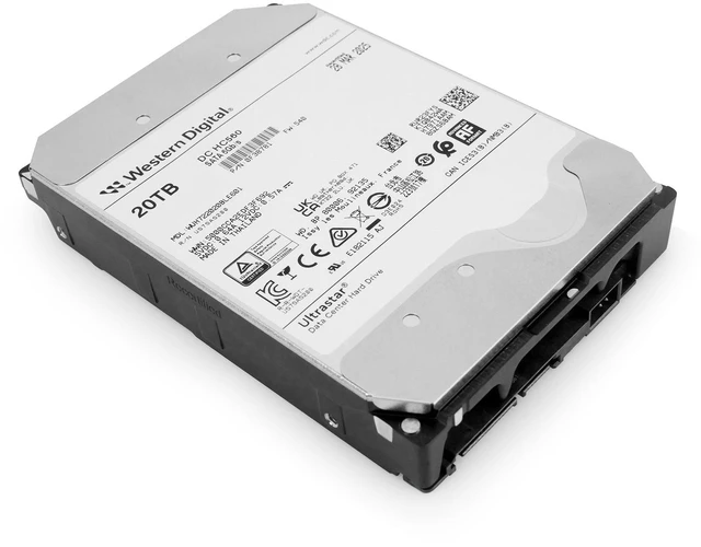 Alt view image 7 of 7 - WD DC HC560 20TB WUH722020BLE601 0F38781 7.2K RPM SATA 6Gb/s 512e 3.5" HDD
