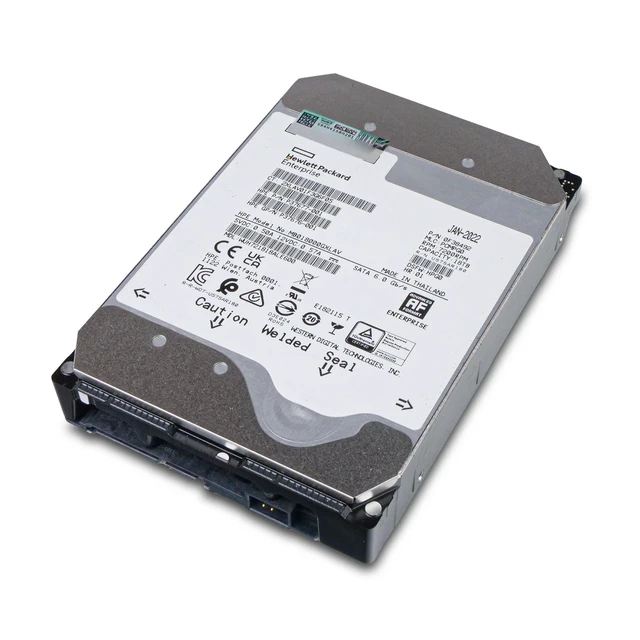 Alt view image 7 of 7 - HP/WD 18TB WUH721818ALE600 0F38492 7.2K RPM SATA 6Gb/s 512e 3.5" Enterprise HDD