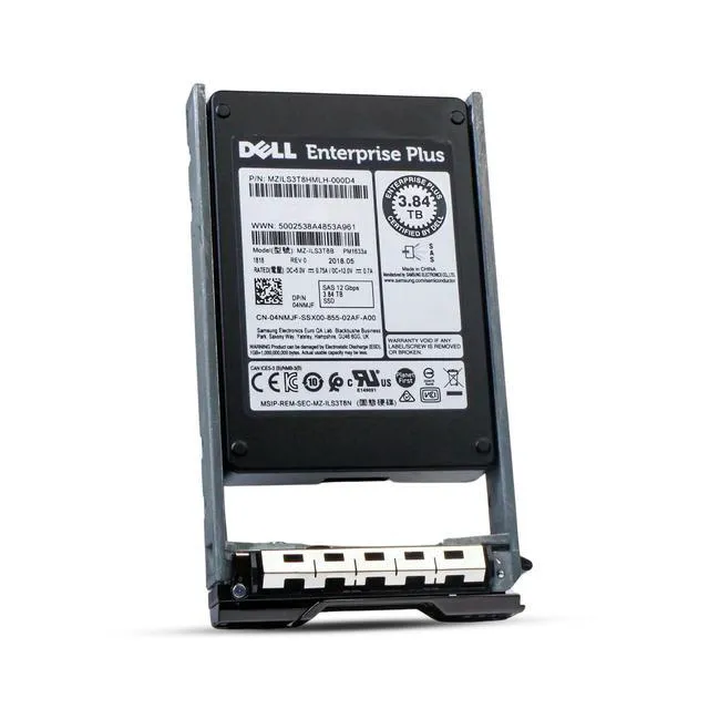 Alt view image 5 of 7 - (NOT FOR HOME PC!) Dell 3.84TB SAS 12Gb/s 3D TLC 1 DWPD 2.5" Enterprise PowerEdge SSD 04NMJF G13