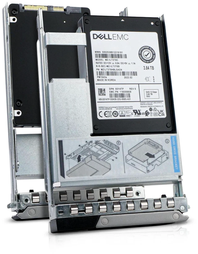 Main image of (NOT FOR HOME PC!) Dell G14 05Y4TP 3.84TB 1 DWPD SAS 12Gb/s 3D TLC Hybrid 3.5" Enterprise SSD