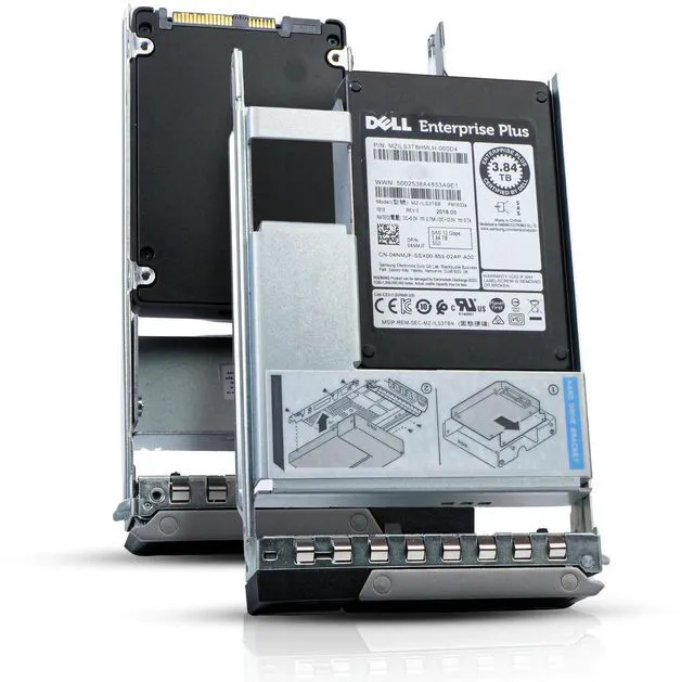 Main image of (NOT FOR HOME PC!) Dell 3.84TB SAS 12Gb/s 3D TLC 1 DWPD 3.5" Enterprise SSD 04NMJF Hybrid G16