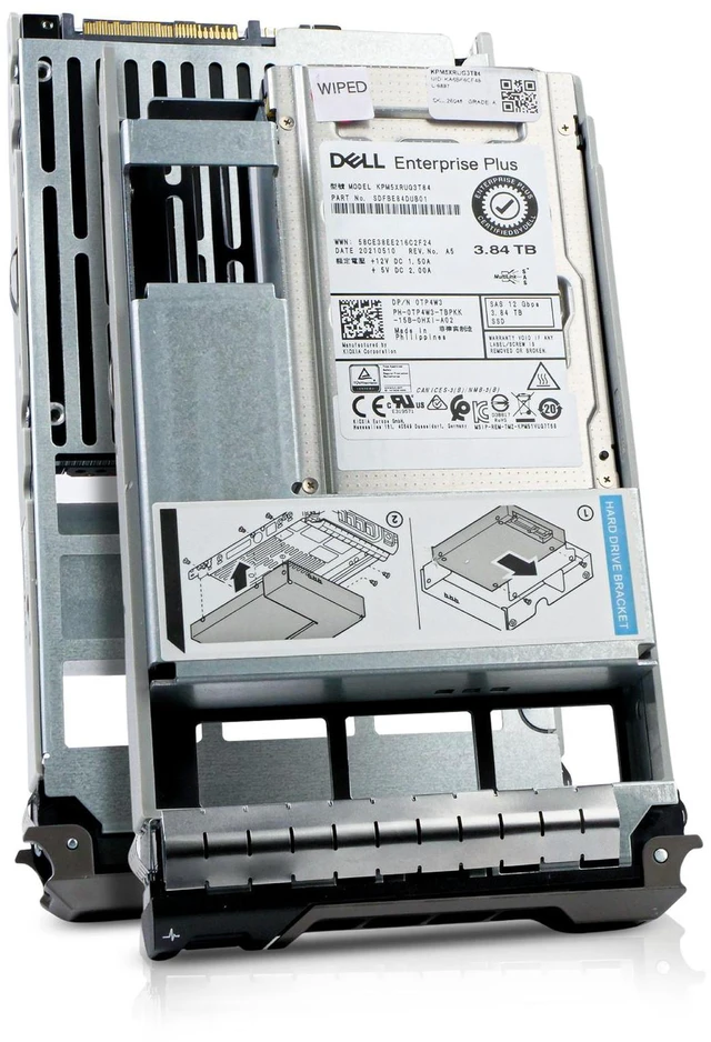 Main image of (NOT FOR HOME PC!) Dell G13 0TP4W3 3.84TB 1 DWPD SAS 12Gb/s 3D TLC Hybrid 3.5" Read Intensive SSD
