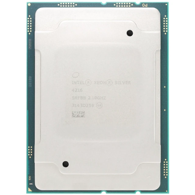 Alt view image 3 of 3 - Intel Xeon Silver 4216 16-Core 2.1GHz DDR4-2400 22M 100W (SRFBB) -R