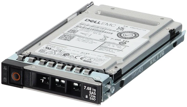 Main image of (NOT FOR HOME PC!) 5MHY8 Dell 7.68TB 12Gbps vSAS RI TLC SED 2.5 SSD KRM6VRUG7T68