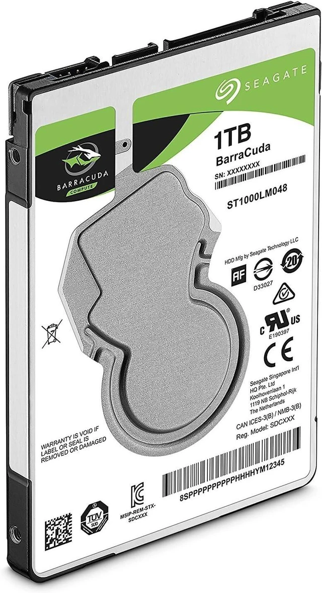 Main image of ST1000LM048 Seagate BarraCuda 1TB Internal Hard Drive HDD 2.5 Inch SATA 6 Gb/s