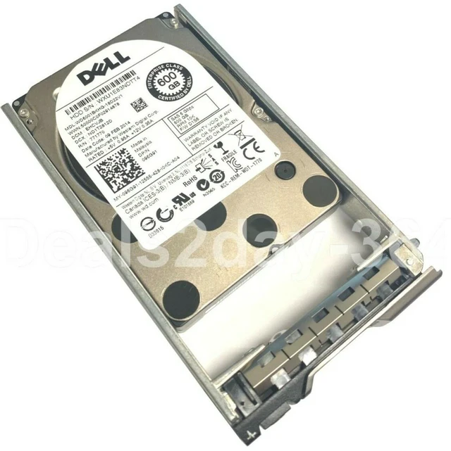 Main image of (NOT FOR HOME PC!) 96G91 WD6001BKHG Dell ENTERPRISE 600GB 10KRPM 6Gb/s 2.5"SASSERVER HDD Hard Drive