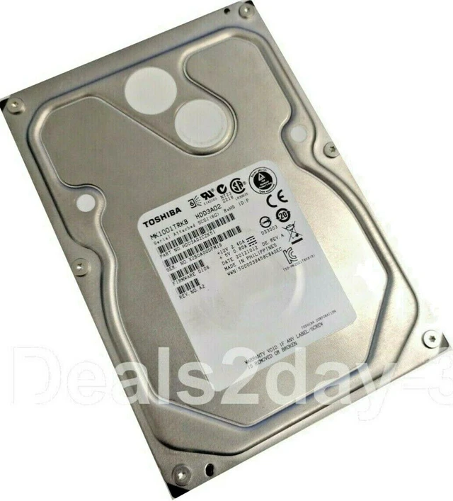 Main image of (NOT FOR HOME PC!) Toshiba MK1001TRKB 1 TB 7.2K RPM Internal 3.5" SAS Drive