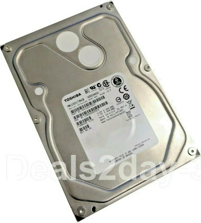 Alt view image 2 of 4 - (NOT FOR HOME PC!) Toshiba MK1001TRKB 1 TB 7.2K RPM Internal 3.5" SAS Drive