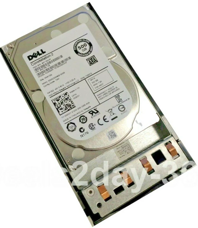 Main image of Dell 00X3Y 000X3Y 500GB 7.2K 6G 64MB 2.5in SATA SFF Drive ST9500620NS w/Caddy