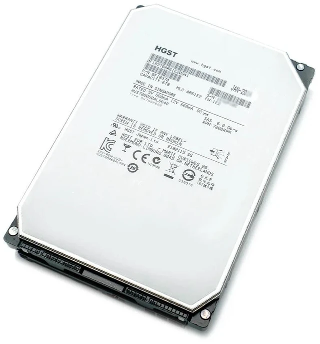 Main image of (NOT FOR HOME PC!) HGST HUS726060ALS640 3.5" 6TB SAS 7200RPM 6Gbps Hard Drive