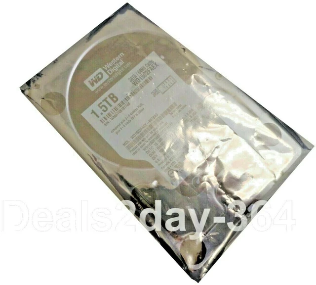 Main image of WD WD1502FAEX 1.5TB SATA 3.5" 7.2K 64MB Hard Drive