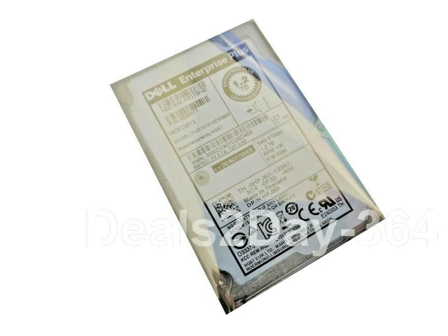 Alt view image 2 of 5 - (NOT FOR HOME PC!) DELL HFJ8D 1.2TB SAS 10K 2.5" 12Gbps W/ Caddy tray