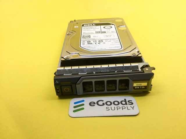 Alt view image 2 of 3 - (NOT FOR HOME PC!) GKWHP DELL 8TB 7.2K RPM SAS 12Gbps 3.5in ENT 512e HDD 0GKWHP ST8000NM0075