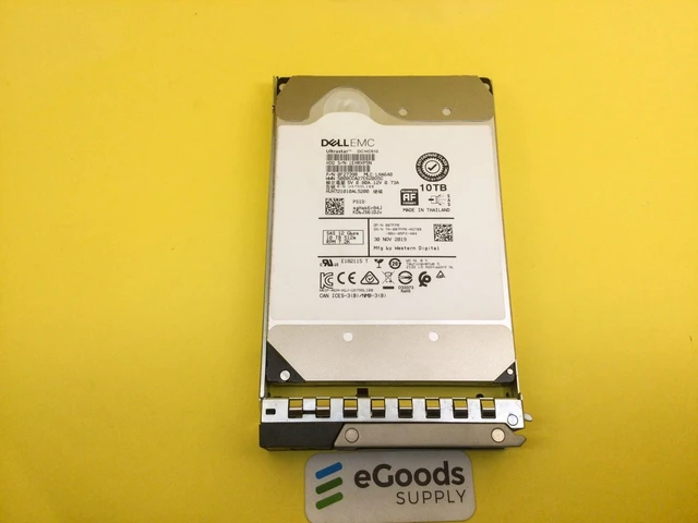 Main image of (NOT FOR HOME PC!) 07FPR Dell 10TB 7.2K RPM SAS 12Gb/s 3.5" 512e HDD 007FPR HUH721010AL5200