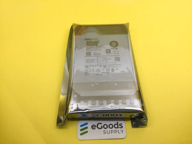 Alt view image 3 of 3 - (NOT FOR HOME PC!) 07FPR Dell 10TB 7.2K RPM SAS 12Gb/s 3.5" 512e HDD 007FPR HUH721010AL5200