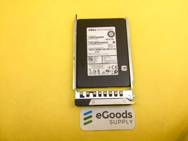 Alt view image 2 of 3 - 5V73V Dell 960GB SATA 6Gb/s Mixed Use 2.5in SSD 05V73V MTFDDAK960TGB