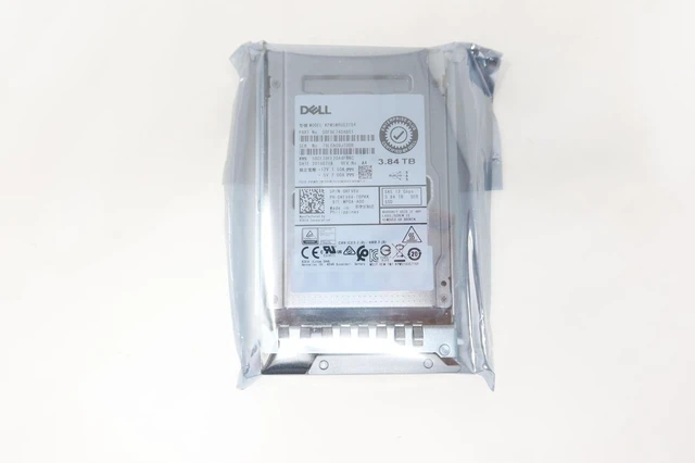 Main image of (NOT FOR HOME PC!) KFV6V Dell 3.84TB SAS 2.5" G14-G16 12G SED RI SSD Solid State Drive KPM5WRUG3T84