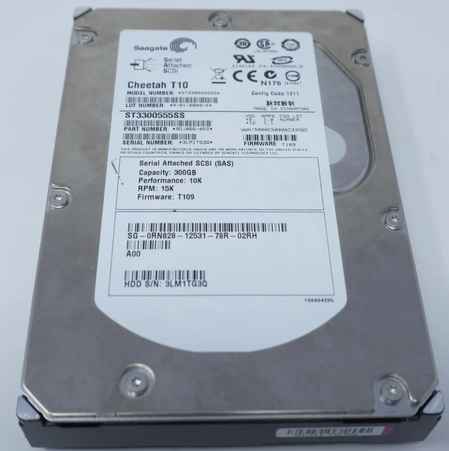 Alt view image 2 of 2 - (NOT FOR HOME PC!) Seagate ST3300555SS 9DJ066-051 300GB 15K RPM 3Gb/s 3.5" SAS HDD Hard Drive