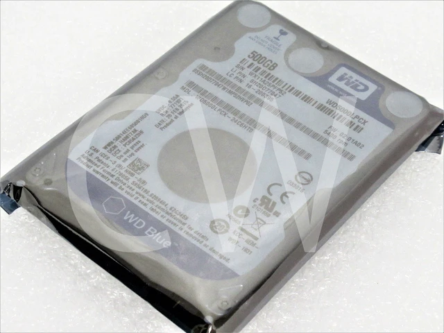Alt view image 2 of 2 - WD5000LPCX Western Digital BLUE 500GB 5.4K RPM 6Gb/s 2.5" SATA HDD Hard Drive