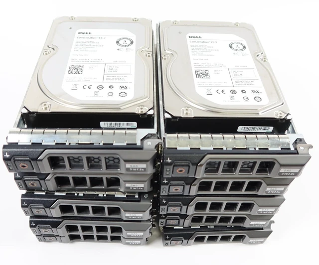 Main image of (NOT FOR HOME PC!) 91K8T ST33000650SS (Lot of 10) Dell 3TB 7.2K 6G 3.5" SAS HDD