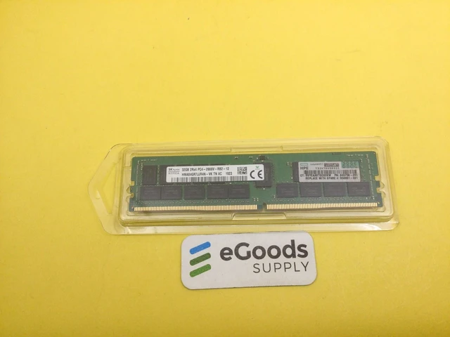 Alt view image 3 of 3 - (NOT FOR HOME PC!) 840758-091 HPE 32GB 2RX4 PC4-2666V DDR4 REG Server Memory 850881-001 815100-B21
