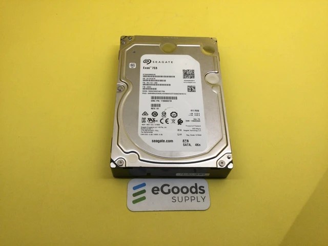 Main image of Seagate Enterprise 8TB 7.2K SATA 6Gb/s 4Kn 3.5'' HDD ST8000NM0045 EMC 118000219