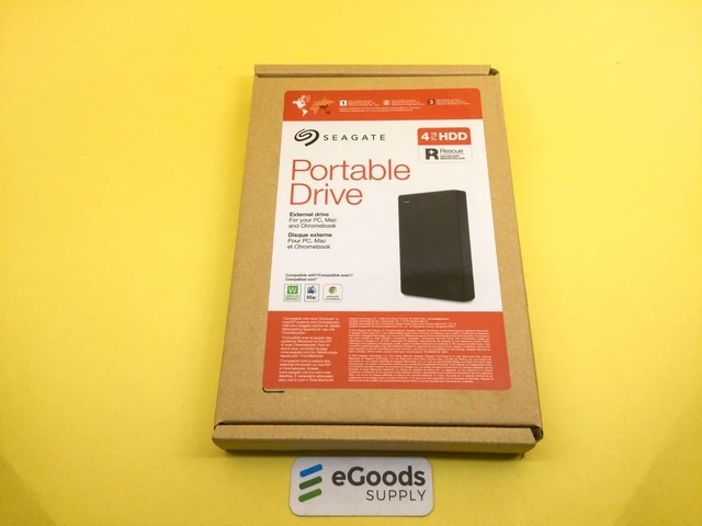 Main image of STGX4000400 Seagate 4TB USB 3.0 HDD 2.5in Portable External Drive Sealed