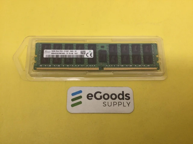 Alt view image 3 of 3 - HMA42GR7MFR4N-TF HYNIX 16GB (1X16GB) 2RX4 PC4-2133P DDR4 Server Memory