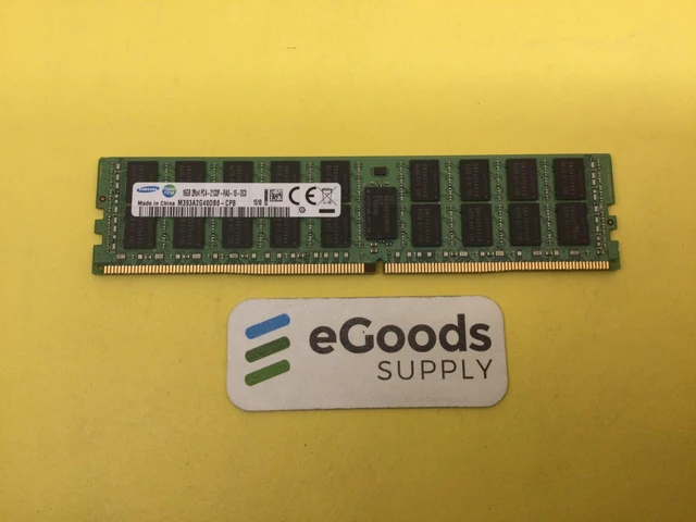 Main image of M393A2G40DB0-CPB SAMSUNG 16GB (1X16GB) 2RX4 PC4-2133P DDR4 1.2V Server Memory
