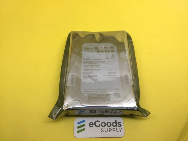 Alt view image 2 of 2 - (NOT FOR HOME PC!) ST8000NM0135 Seagate 8TB 7.2K SAS 12Gb/s 3.5in SED HDD HPE 3Par 520B
