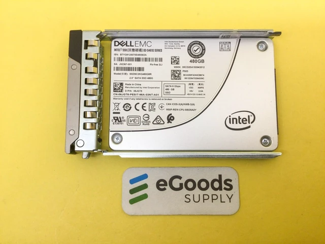 Main image of 6JGT5 DELL EMC D3-S4610 480GB SATA 2.5'' ENT 6Gb/s SSD 06JGT5 SSDSC2KG480G8R