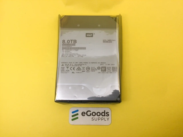 Alt view image 2 of 2 - WD 8TB 5400RPM SATA 6Gb/s 256MB 3.5'' HDD WD80EZAZ