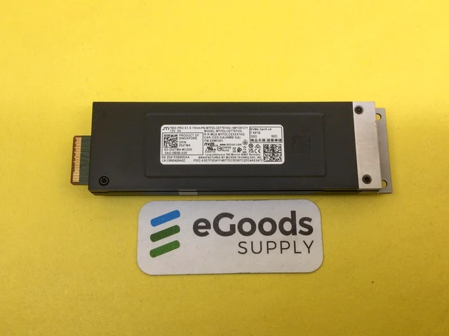 Main image of MTFDLCE7T6THG Micron 7600 PRO 7.68TB PCIe 5.0 NVMe E1.S SSD 52TM4