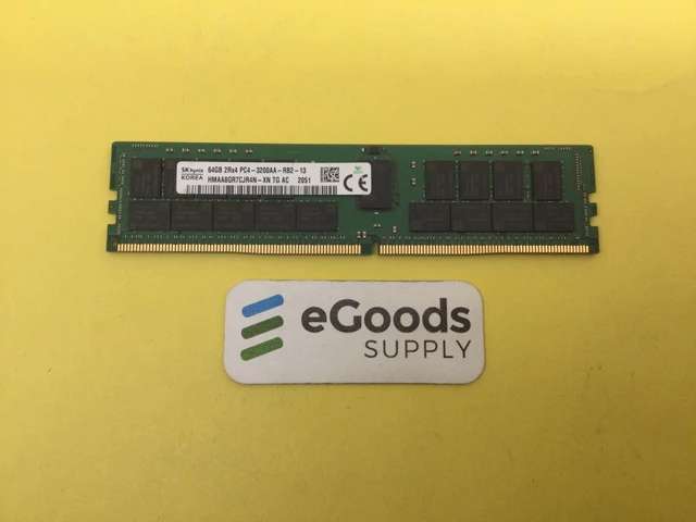 Main image of HMAA8GR7CJR4N-XN HYNIX 64GB (1X64GB) 2RX4 PC4-3200AA DDR4 SERVER MEMORY