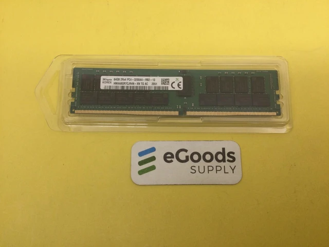Alt view image 3 of 3 - HMAA8GR7CJR4N-XN HYNIX 64GB (1X64GB) 2RX4 PC4-3200AA DDR4 SERVER MEMORY