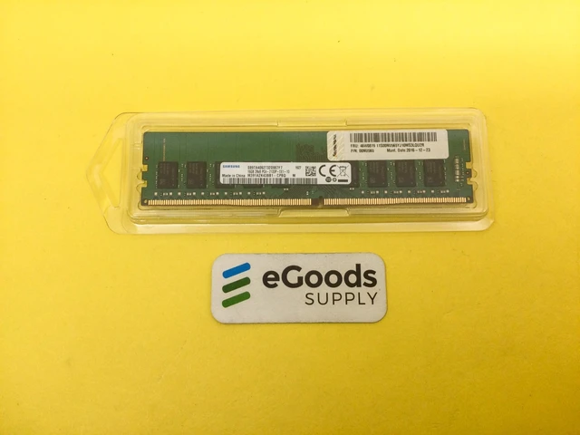Alt view image 3 of 3 - (NOT FOR HOME PC!) Samsung 16GB (1x16GB) 2RX8 PC4-2133P ECC UDIMM Server Memory M391A2K43BB1-CPB