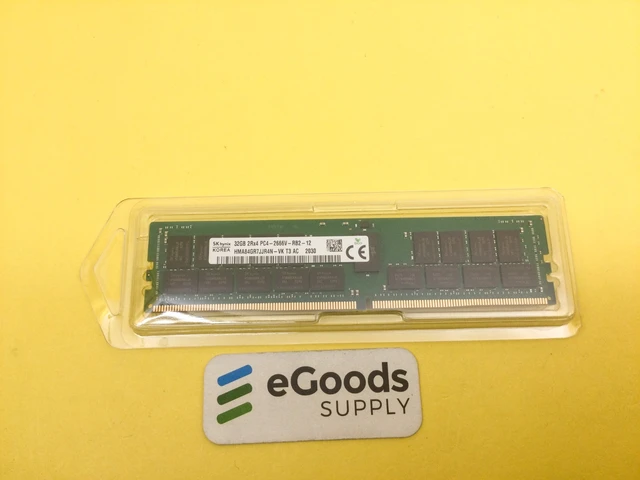Alt view image 3 of 3 - (NOT FOR HOME PC!) HMA84GR7JJR4N-VK HYNIX 32GB 2RX4 PC4-2666V DDR4-21300 ECC REG MEMORY