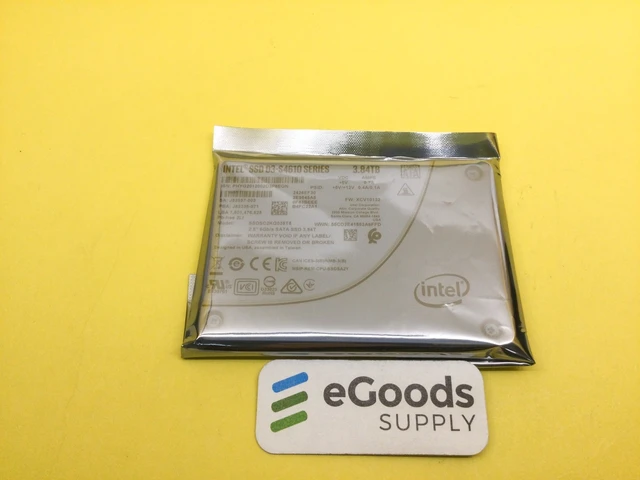Alt view image 3 of 3 - Intel D3-S4610 Series 3.84TB SATA 6Gb/s 2.5'' SSD SSDSC2KG038T8
