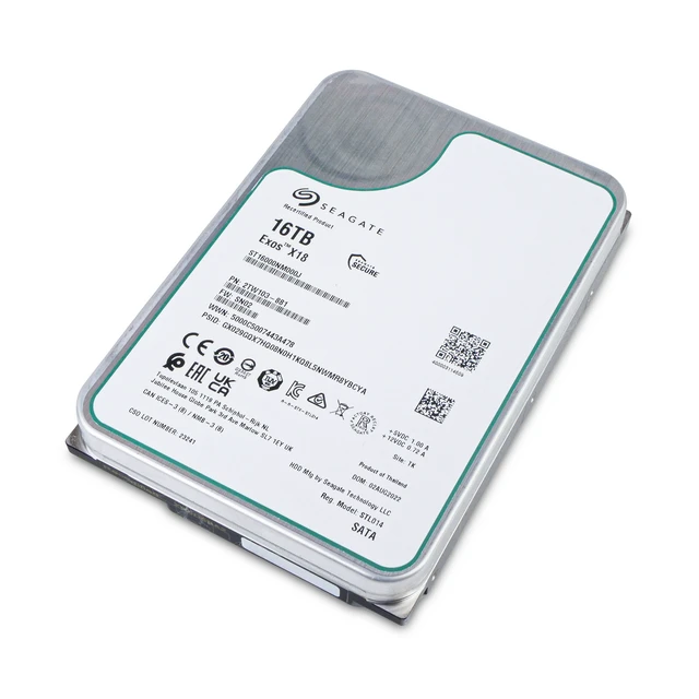Alt view image 6 of 7 - Seagate Exos X18 16TB ST16000NM000J 7.2K RPM SATA 6Gb/s 512e 3.5" Enterprise HDD