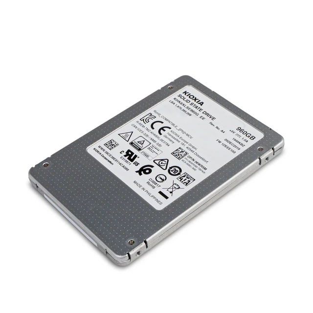 Alt view image 7 of 7 - Dell/Kioxia HK6-R 960GB KHK6XLSE960G SATA 6Gb/s 3D TLC 1 DWPD 2.5" SSD
