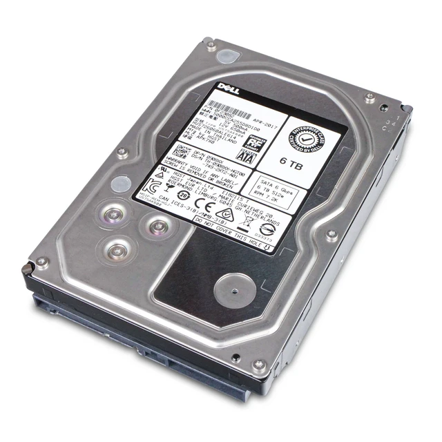 Alt view image 7 of 7 - Dell/HGST 7K6000 6TB HUS726060ALE614 0F23082 7.2K RPM SATA 6Gb/s 512e 3.5" HDD