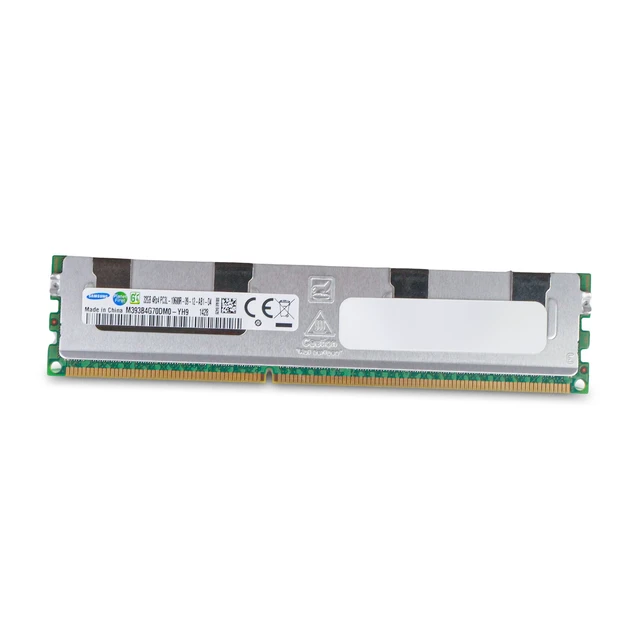 Alt view image 3 of 7 - Samsung 32GB DDR3 1333MHz M393B4G70DM0-YH9 4Rx4 PC3L-10600R RDIMM Server RAM
