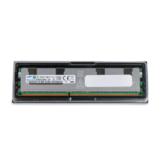 Alt view image 2 of 7 - Samsung 32GB DDR3 1333MHz M393B4G70DM0-YH9 4Rx4 PC3L-10600R RDIMM Server RAM