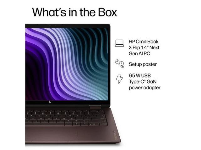 Alt view image 3 of 7 - HP OmniBook X Laptop Computer 14" 2K Touch Screen AMD Ryzen AI 7 16 GB memory;1