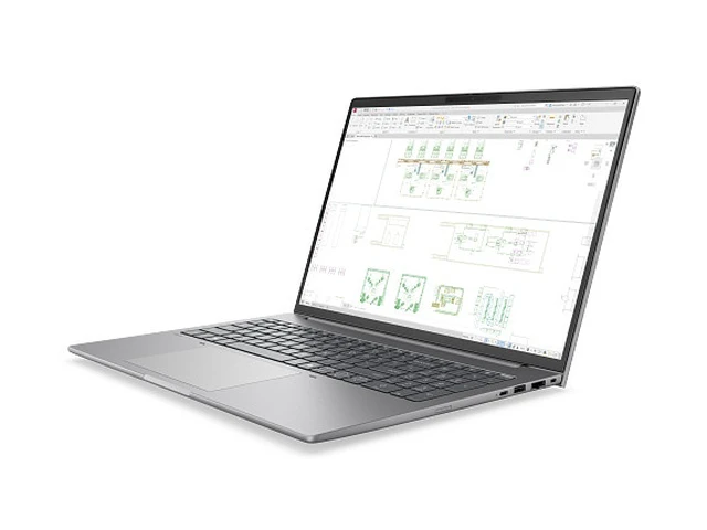Alt view image 3 of 7 - HP ZBook 8 G2i 16" Mobile Workstation PC with 3 Yr Warranty & Wolf Pro Security