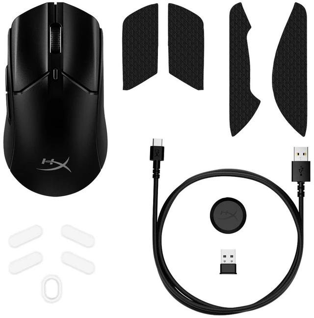 Alt view image 2 of 7 - HyperX Pulsefire Haste 2 - Wireless Gaming Mouse (Black)