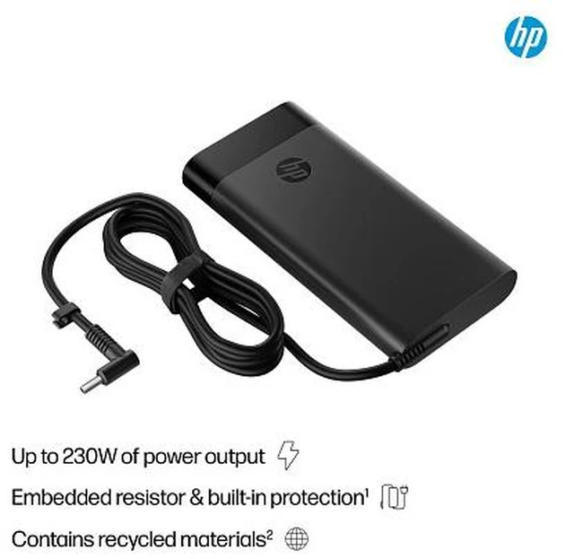 Alt view image 3 of 7 - HP 230W Smart AC Adapter