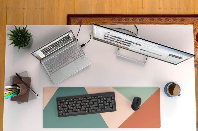 Alt view image 4 of 7 - HP 330 Wireless Mouse and Keyboard Combination.
